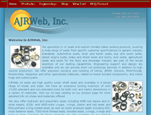 Tablet Screenshot of ajrweb.com